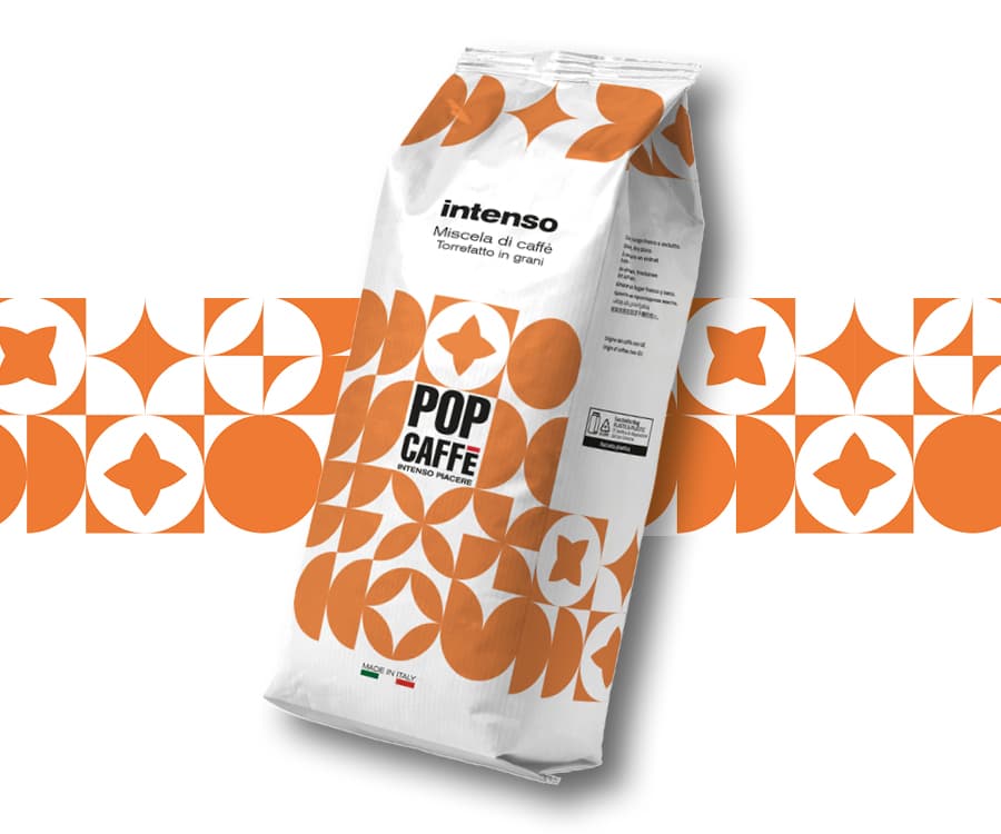 POP Caffè Zrnková Intenso